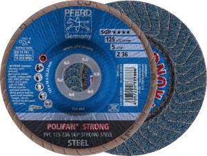 Ściernica listkowa/lamelkowa Z 50SGP STRONG 125mm K50 Pferd