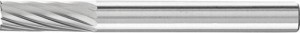 Frez trzpieniowy ze stopów twardych, cylindryczny, z uzębieniem czołowym 0820, 3 6mm 8x20mm Pferd