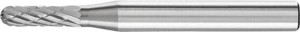 Frez trzpieniowy ze stopów twardych, kulisto-walcowy 1225, 3PLUS 6mm 12x25mm Pferd