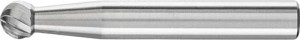 Frez trzpieniowy z węglika spiekanego, kulisty 1009 3 6mm 10x9mm Pferd