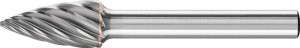 Frez trzpieniowy ze stopów twardych, łukowy ostry 1020, stal nierdzewna 6mm 10x20mm Pferd
