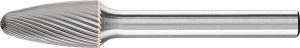 Frez trzpieniowy ze stopów twardych, łukowo-zaokrąglony 1225 5 6mm 12x25mm Pferd