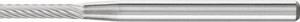 Mały frez trzpieniowy ze stopów twardych, cylindryczny 0313 5 3mm 3x13mm Pferd