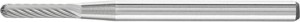 Mały frez trzpieniowy ze stopów twardych, kulisto-walcowy 0613 5 3mm 6x13mm Pferd