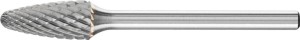 Mały frez trzpieniowy ze stopów twardych, łukowo-zaokrąglony 0613 4 3mm 6x13mm Pferd