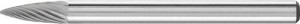 Mały frez trzpieniowy ze stopów twardych, łukowy ostry 0613 5 3mm 6x13mm Pferd