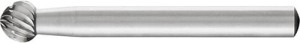 Frez trzpieniowy HSS, kulisty, F 0605 3 6mm 6x5,4mm Pferd