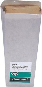 Pasta szlifierska i polerska 700g, kolor biało-beżowy diamant