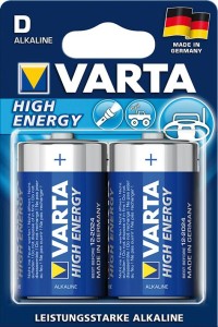 Bateria LONGLIFE Power D, 2 szt.na blistrze VARTA