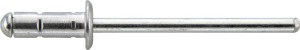 Nit jednostronnie zamykany, wielozakresowy, aluminium, łeb płasko-okrągły 3,2x9,5mm GESIPA