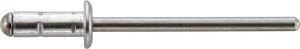 Nit jednostronnie zamykany, wielozakresowy, aluminium/VA,łeb płasko-okrągły 4x10mm GESIPA