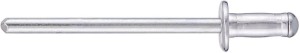 Nit jednostronnie zamykany PolyBulb, aluminium/stal, łeb płasko-okrągły 4,8x11mm GESIPA