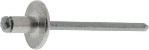 Nit jednostronnie zamykany, aluminium, z dużym łbem K12 4x16mm GESIPA