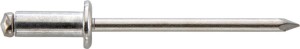 Nit jednostronnie zamykany aluminium/VA, łeb płasko-okrągły 4x6mm GESIPA