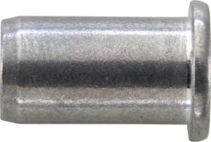 Nitonakrętki ze stali szlachetnej VA, łeb płasko-okrągły M4x6x13mm GESIPA