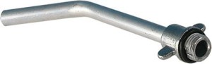 Rurka wygięta 45°, aluminiowa do uniwersalnej pompy ręcznej 750UV 250mm Reilang