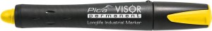 Marker permanentny VISOR przemysłowy, żółty Pica