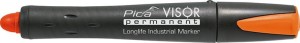 Marker permanentny VISOR przemysłowy, pomarańczowy Pica