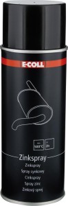 Podkład cynkowy w aerozolu, puszka 400 ml, E-COLL EE