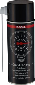 Sprężone powietrze w aerozolu, puszka 400 ml, E-COLL EE