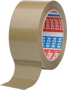 Taśma klejąca PACK 4124 PCW 50mmx66m, chamois (brązowy) Tesa