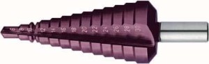 Wiertło stopniowe uniwersalne HSS TiALN 4-20,0mm FORMAT