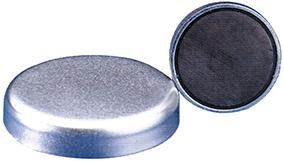 Magnes płaski bez tulei gwintowanej 13x4,5mm FORMAT