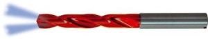 Wiertło kręte SL pełnowęglikowe,FIRE, z chłodzeniem wewn., chwyt 6537-HA 5xD 9,92mm GÜHRING